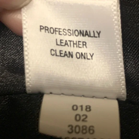 Mossimo Soft Tailored 100% Leather Jacket Moto Baddie Classic Size Small - Picture 6 of 12